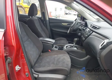 2015 Nissan Rogue S/Sl/Sv из США, поврежденный, VIN KNMAT2MT4FP550796